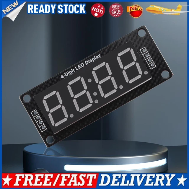 TM1637 LED DISPLAY Module 7 Segment Glow Tube Clock 0.56 Inch (Red) $11 ...