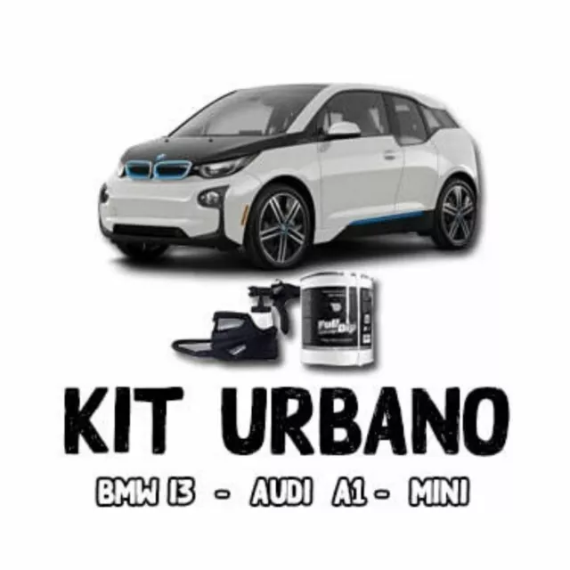 FULL DIP KIT COCHE URBANO VINILO LIQUIDO NEGRO MATE FullDip ENVIO 24 HORAS MRW