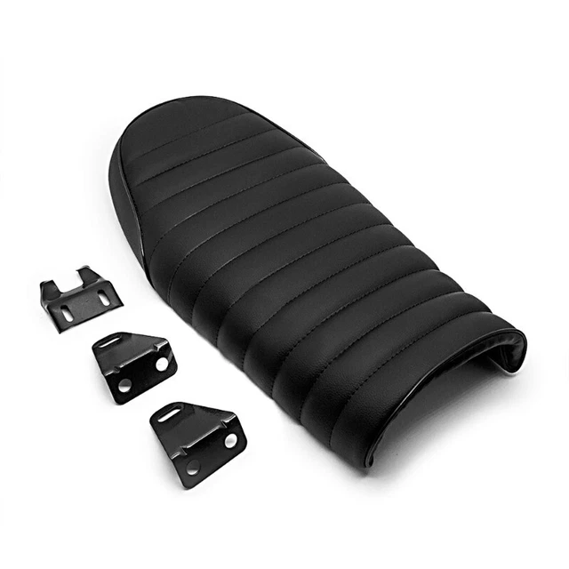 Sitzbank für Cafe-Racer oder Scrambler Umbau Craftride Flat schwarz B-Ware