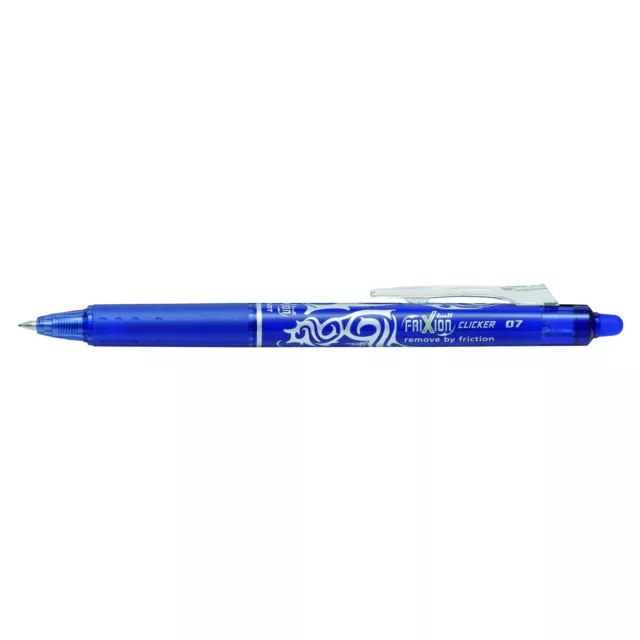 Pilot Frixion Effrayable R�tractable Clicker Rollerball Pen 0,7 Mm Astuce - Bleu