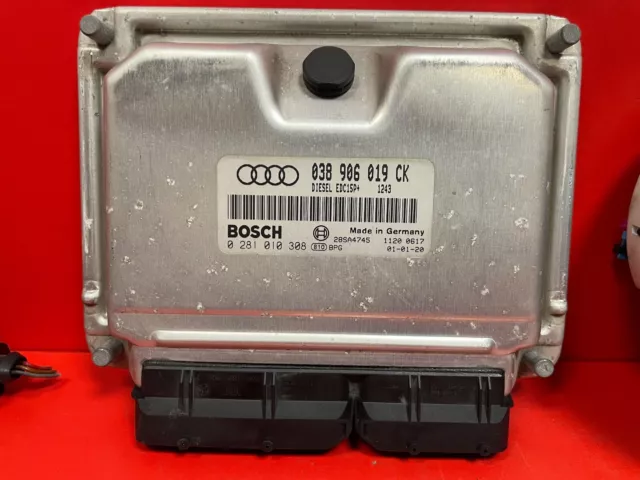 Audi A3 8L 1.9 Tdi 130Cv Kit Demarrage Calculateur 038906019Ck 0281010308 2