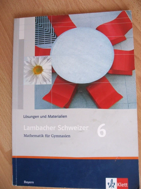 Lambacher Schweizer 6 Mathematik Für Gymnasien Lösungen Pdf LAMBACHER SCHWEIZER 6 LÖSUNGEN + Materialien Mathematik Gym. Bayern NP