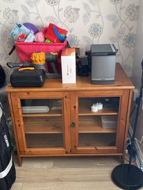 Leksvik Sideboard IKEA LEKSVIK TV Cabinet Solid Pine £10.79 - PicClick UK