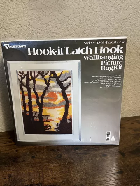 Herrschners Four Seasons Landscapes Latch Hook Kit