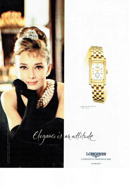 Audrey hepburn on sale longines