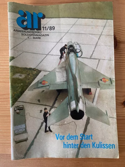 DDR  -  ARMEERUNDSCHAU   11 - 1989   -  NVA  -  Soldatenmagazin