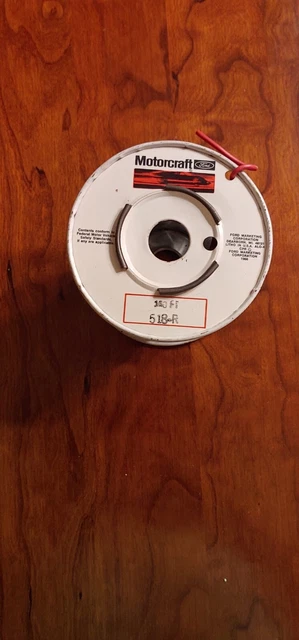 NOS Ford Motorcraft Spool of Electrical Wire 518-R Dash Wiring Harness OEM Part