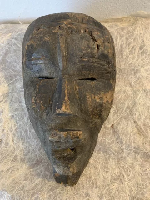 Authentic Tribal Used Dan Mask Ivory Coast Liberia Vintage/ Antique