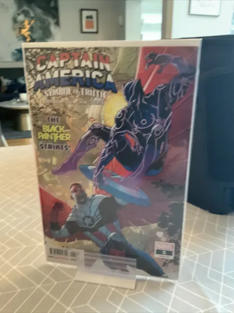 CAPTAIN AMERICA SYMBOL OF TRUTH #5 - Black Panther  (Marvel, 2022, First Print)