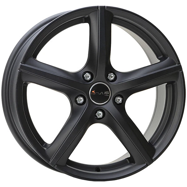 Jante Avus AC-518 7x17 Pouces 4x100 ET40 - Noir - Pour Honda Jazz Crosstar