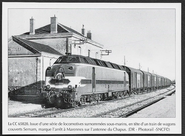 2013  --  Train En Gare De Marennes . 3V533