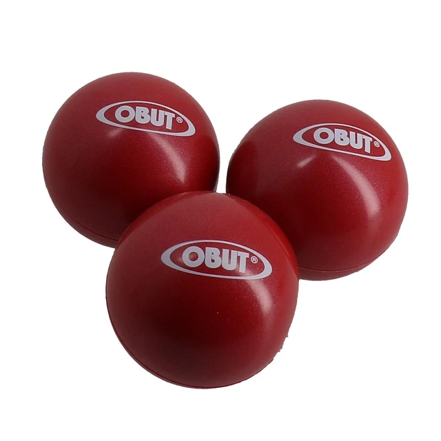 3 Boules De Pétanque Obut ATC 720 T3 Vintage - Diamètre 7,5 Cm - Compétition