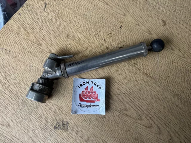 Vintage Milwaukee Slant Perlick Beer Keg Barrel Pump Tap Tapper