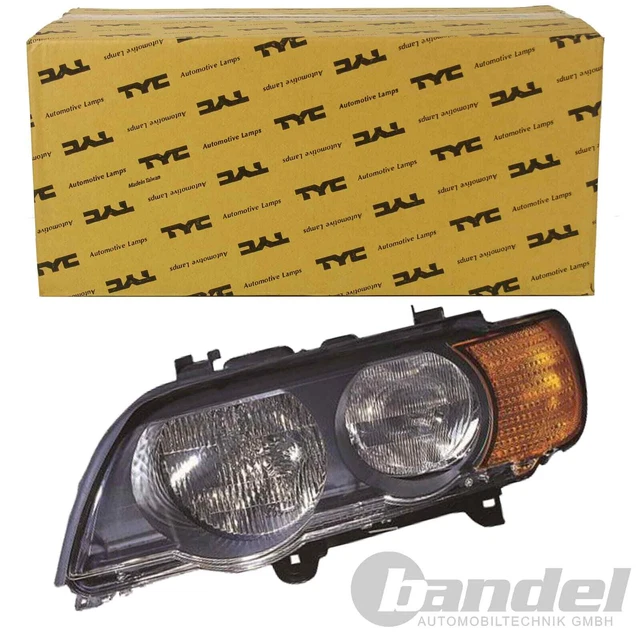 TYC FARO PRINCIPALE H7/HB3 SINISTRO adatto per BMW X5 E53 3.0 - 4.6 D I IS