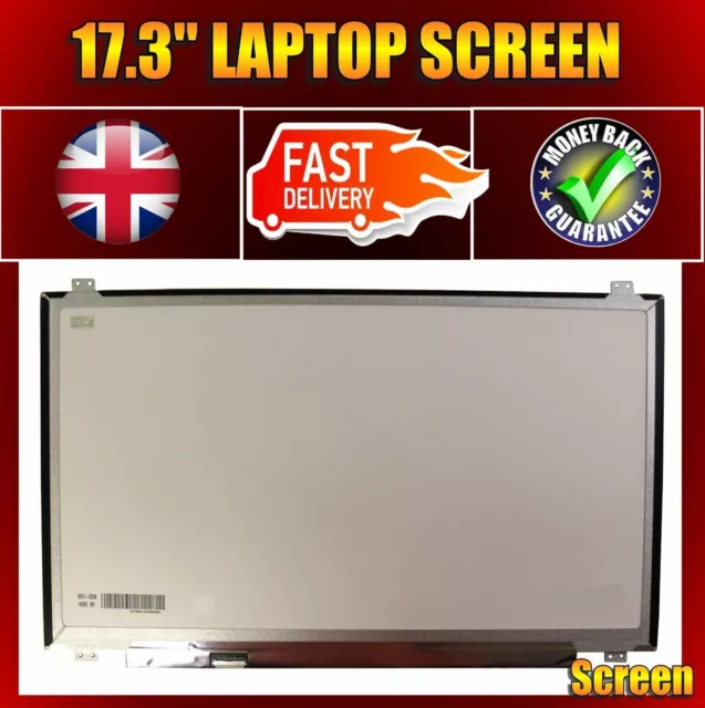 Replacement Hp Compaq Sps 798476-2G2 17.3'' Fhd Laptop Screen Ips 30 Pins Panel