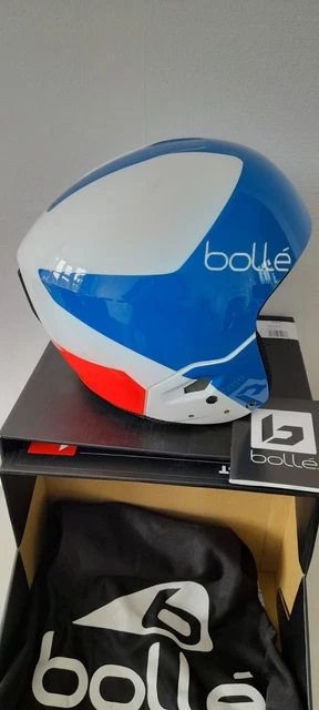 Bollé Medalist Skihelm blau weiß rot Gr. 53-54 brandneu mit Etikett