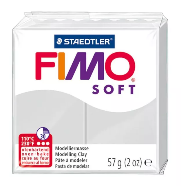 FIMO Soft Polymer Oven Modelling Clay - 57g - Set of 8 - Earth Tones 2