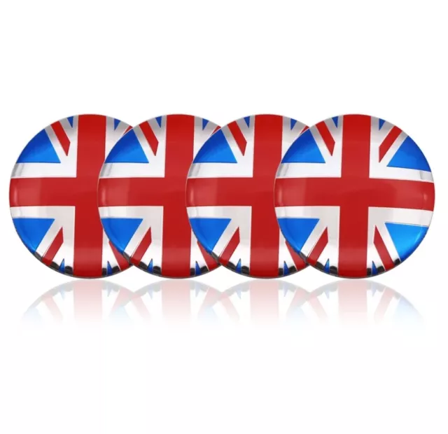 Nabendeckel Aufkleber England Sticker UK Radkappe Großbritannien 56mm Tuning