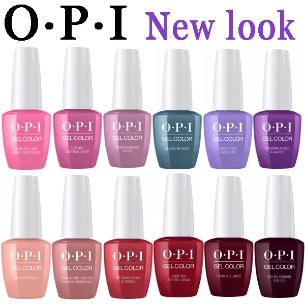 OPI GELCOLOR  NEW LOOK - Esmalte SEMIPERMANENTE 2022 15ml GEL COLOR PERMANENTE