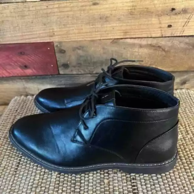 LONDON FOG BLACK‎ Chukka Boots Men’s Size 11 $40.00 - PicClick