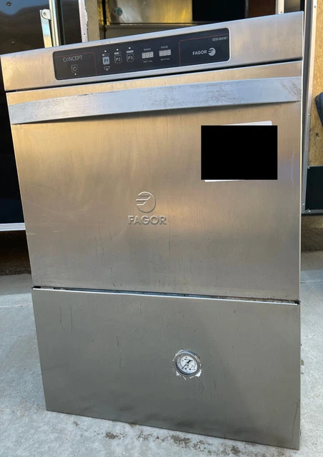 Fagor CO-502W EVO CONCEPT 23" High-Temp Undercounter Dishwasher - 30 Racks/hr Fagor CO-502W EVO CONCEPT 23" High-Temp Undercounter Dishwasher - 30 Racks/hr