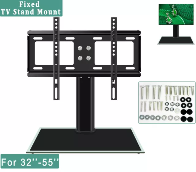 Universal 26-70 inch TV Stand Bracket Desk Top Monitor Table Mount Plasma LED TV