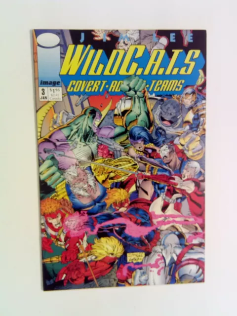 WildC.A.T.s:Covert Action Teams v1 #3 Image Comics 1992 NM- Youngblood Jim Lee