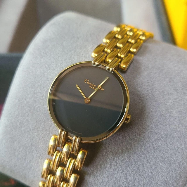 Christian Dior Bagheera Black Moon Quartz Watch