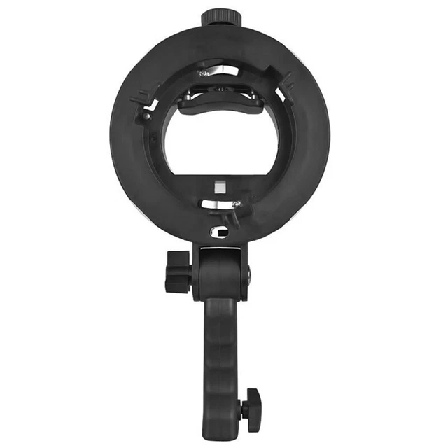 Type Bracket Bowens Mount for Flash Light Speedlite Snoot Softbox V850II 86B9