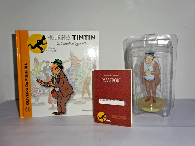 Figurine Tintin Pixi – Olivera Da Figueira, Plomb, édition 2017 Avec Boîte Et Certificat