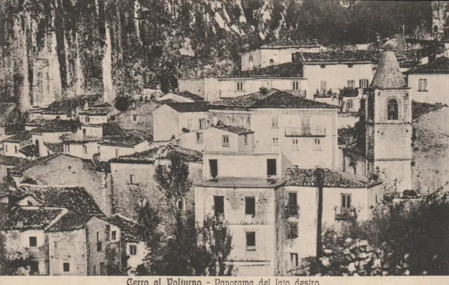 Isernia - Cerro Al Volturno (Panorama Del Lato Dx) - Cartolina Viaggiata 1935