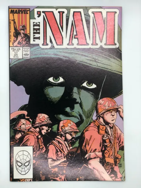 The 'Nam #17 Marvel 1988  Copper Age Comic Book
