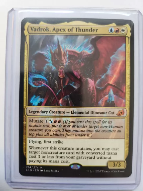 FOIL * MTG Rodan, Titan of Winged Fury / Vadrok, Apex of Thunder