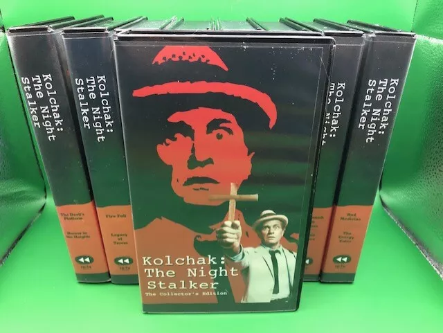 KOLCHAK THE NIGHT STALKER/(9) VHS Tapes/(18) Episodes!!! $24.95 - PicClick