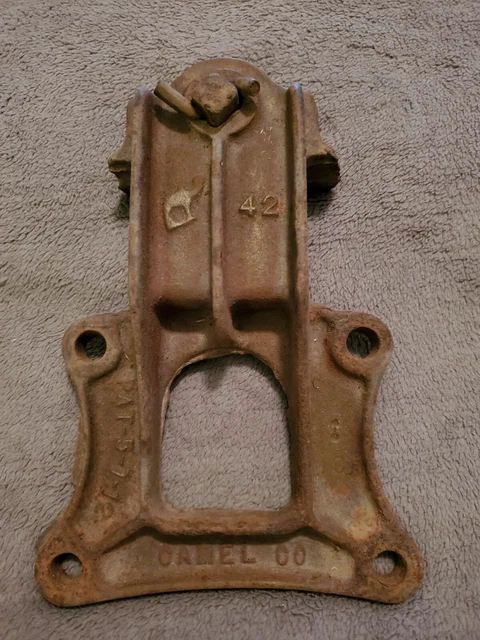 Antique Camel Co 1912 Heavy Duty Railroad  Door Hanger Roller  Barn Door Roller