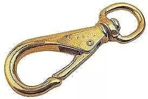 Neuf seachoice Swivel Eye Snap-3 3/4 -brass scp 36891