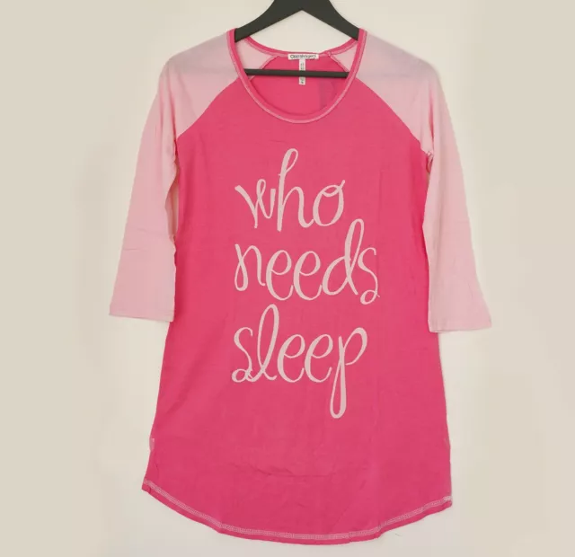 PJ Salvage Womens Cotton Modal Sleepdress Night gown size S-XL 10-16 2