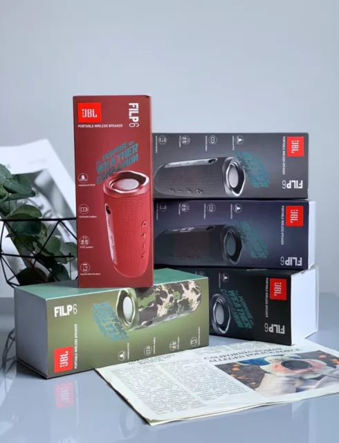 JBL Flip 6 Speaker Bluetooth 5.1, IPX67, Play 12H, PartyBoost, Tweeter, 2 Vie