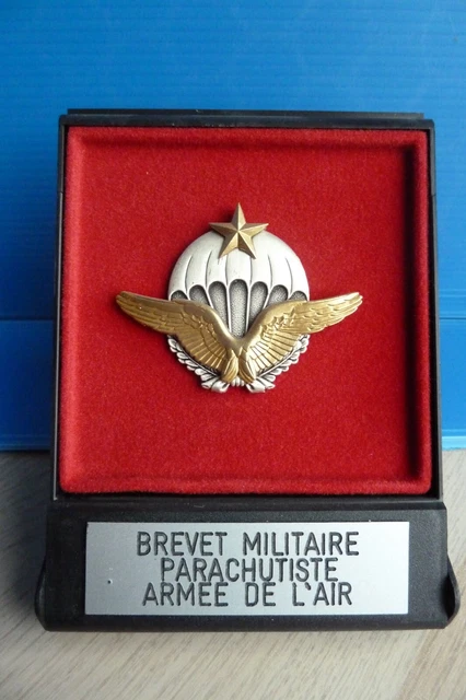 INSIGNE Indochine BREVET PARACHUTISTE & LEGION ETRANGERE BEP ORIGINAL Locale EO