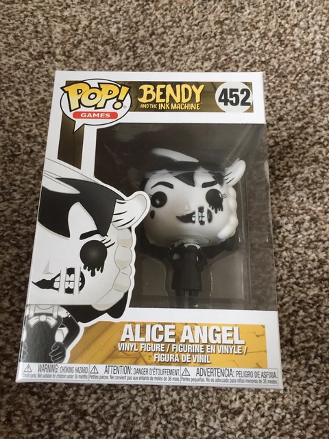 FUNKO POP BENDY and The Ink Machine Alice Angel 452 RARE BNIB