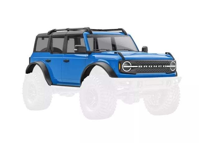 TRAXXAS 9711-Blue Carrozzeria FORD BRONCO TRX 4M Blu Elettrico 1/18