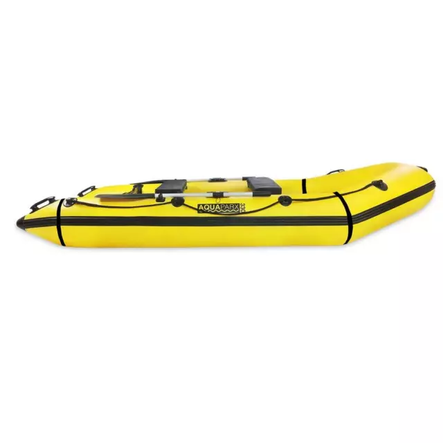 AQUAPARX Schlauchboot RIB330 PRO White- 330cm lang- ideal für bis zu 5 Personen 3