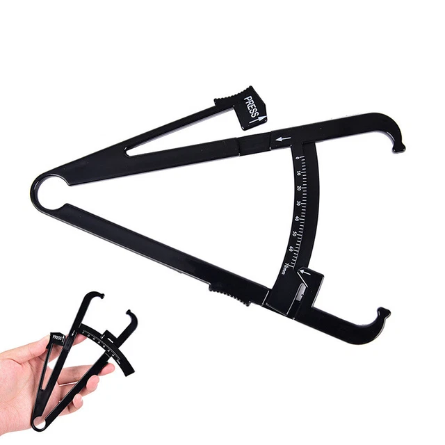 NEW! Keep Fitness Slim Measure Chart Body Fat Skinfold Tester Caliper Analyze-tz