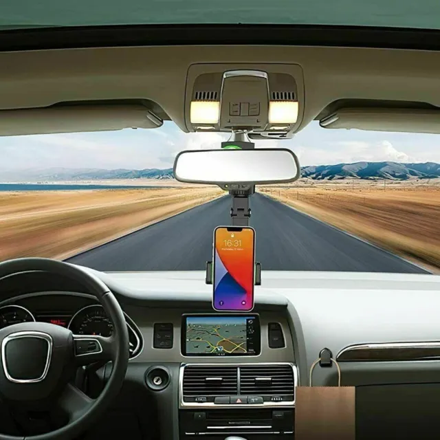 Car Mobile Phone Holder Cradle 360° Rotatable Universal Bracket Suction GPS