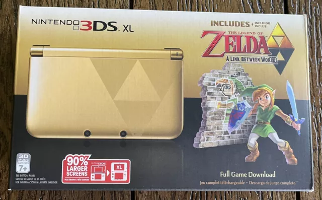 NINTENDO 3DS XL Zelda A Link Between Worlds Limited Edition Console ...