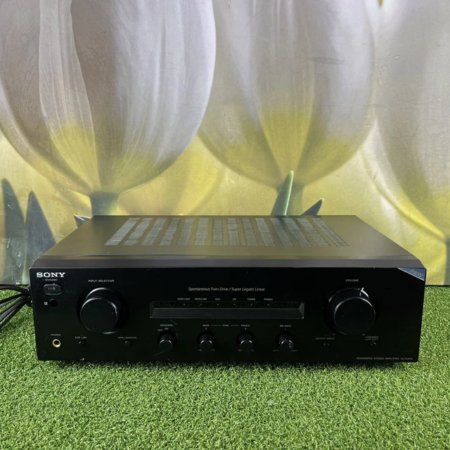 SONY TA-FE570 STEREO Amplifier Spontaneous Twin Drive Linear