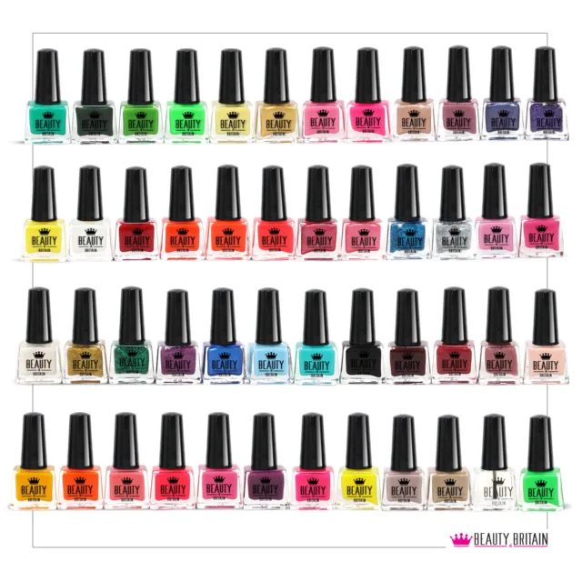Set de 24 Esmalte de uñas 24 Colores Diferentes Botella Moderna de 5ml