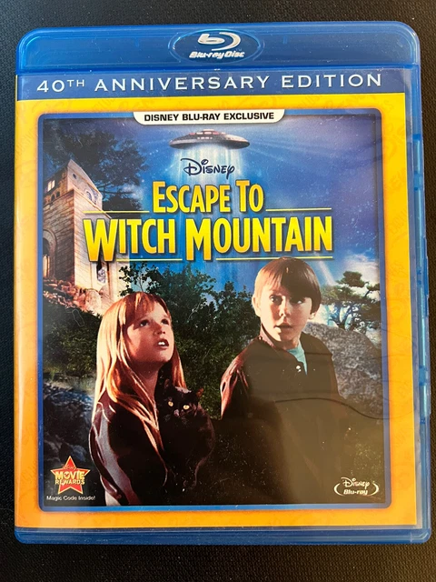 Walt Disney Escape to Witch Mountain Blu Ray LIKE NEW