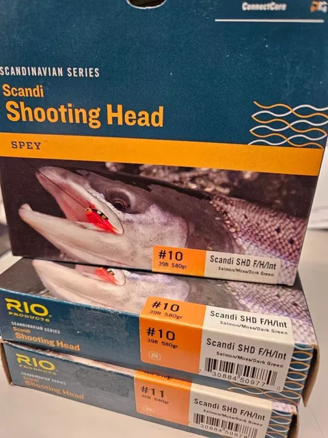 Rio Scandi Shooting Head F/H/Int #10  #11  fly Line