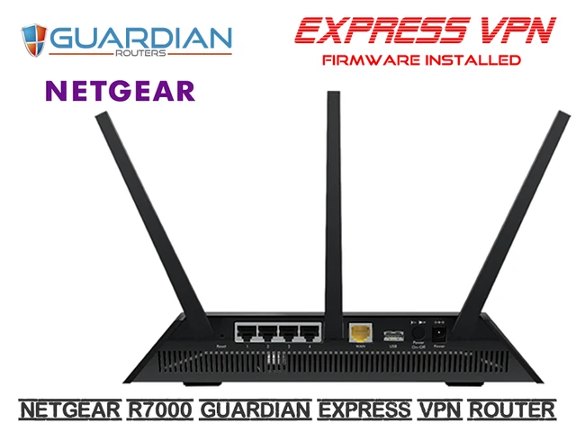 Netgear Nighthawk R7000 Express router VPN FAST LIGHTWAY firmware installato 2